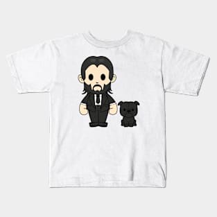 John Wick Chibi Kids T-Shirt